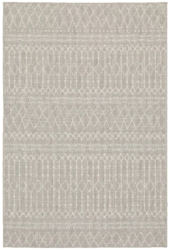 how to clean carpet with organic products-Portofino 670H Grey/Ivory Rug