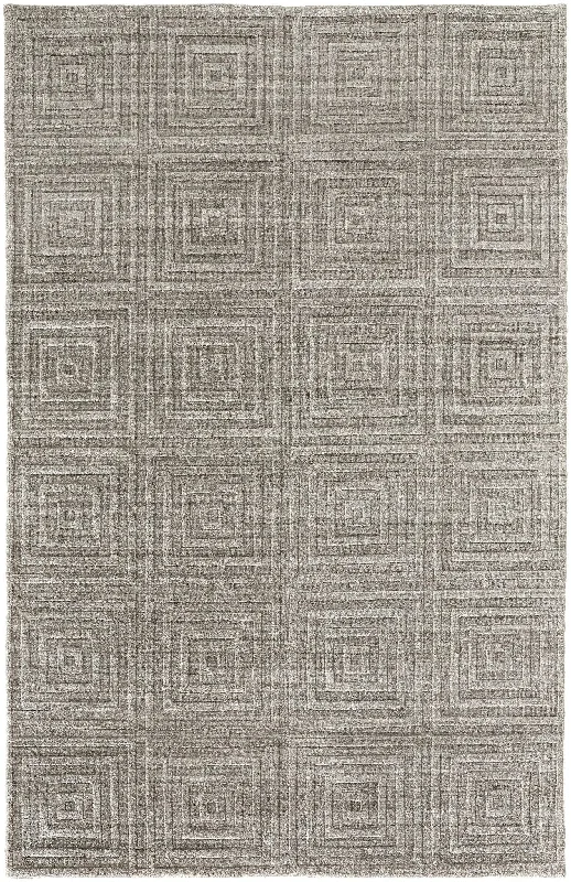 how to remove dust from rugs-Redford RED8670F Grey/Silver Rug