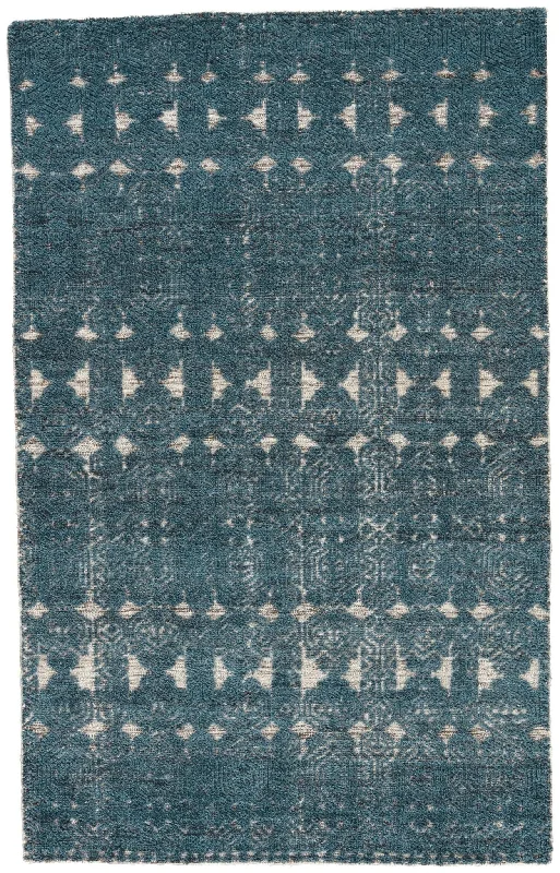 how to install carpet tiles DIY-Reign REI02 Teal / White Rug