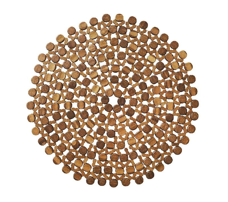 top-free-wellness-guides-Round Bamboo Placemat in Brown