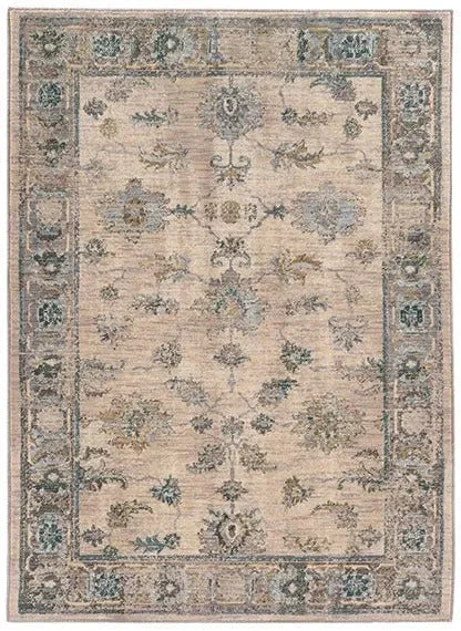 how to repair faded carpet-Sedona 5171C Ivory / Blue Rug