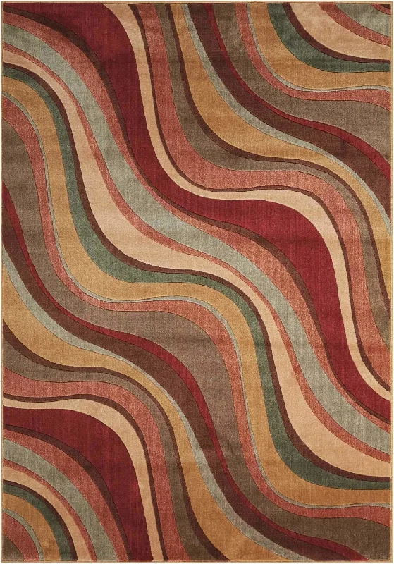 durable rugs for entryways-Somerset ST81 Multicolor Rug