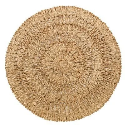 best-online-health-courses-Straw Loop Natural Placemat Set/4