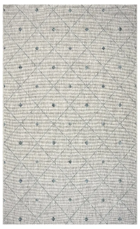 modern boho carpet designs-Sun Shower LR81248 Blue Gray Rug