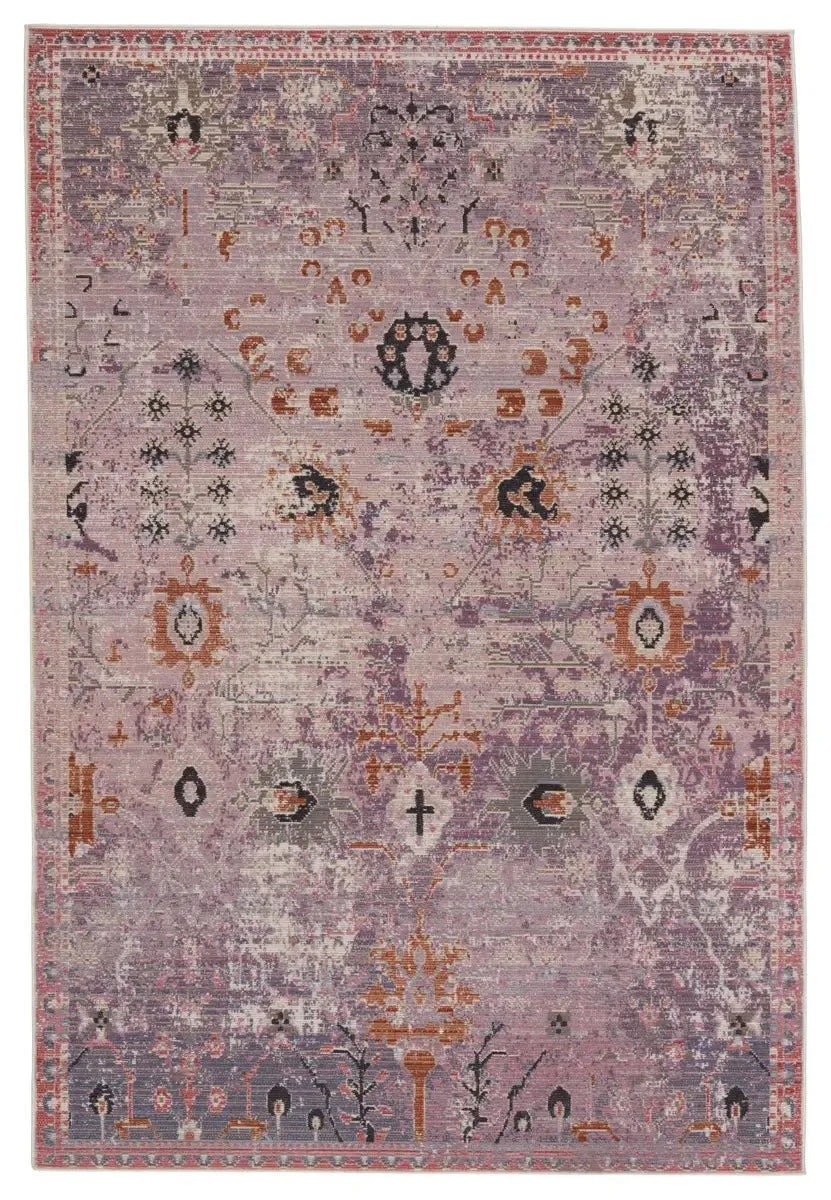 best rugs for tile protection-Swoon SWO07 Pink/Ivory Rug