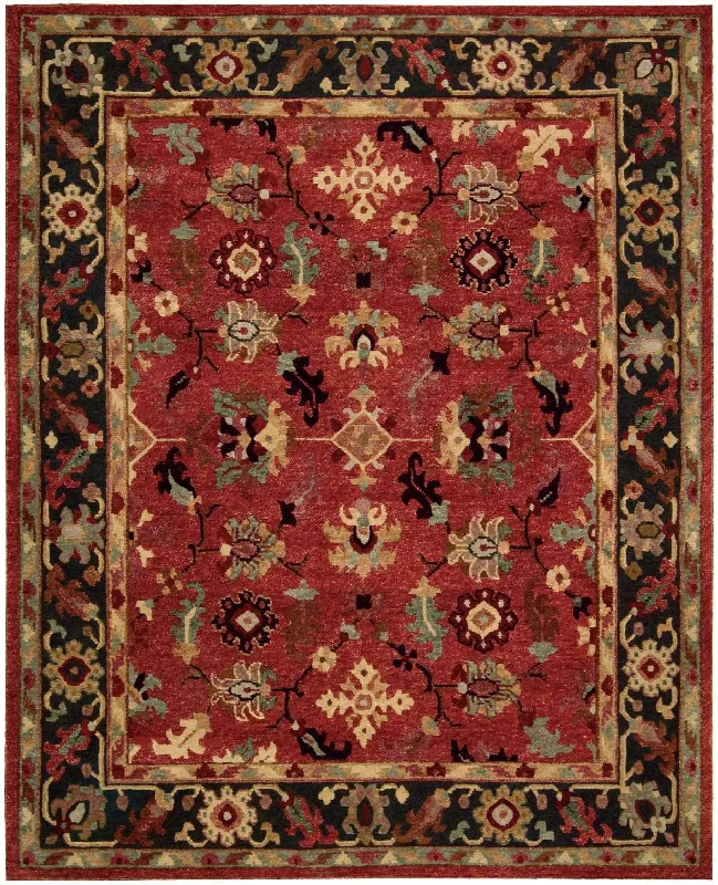 luxury silk carpets online-Tahoe TA12 Rust Rug