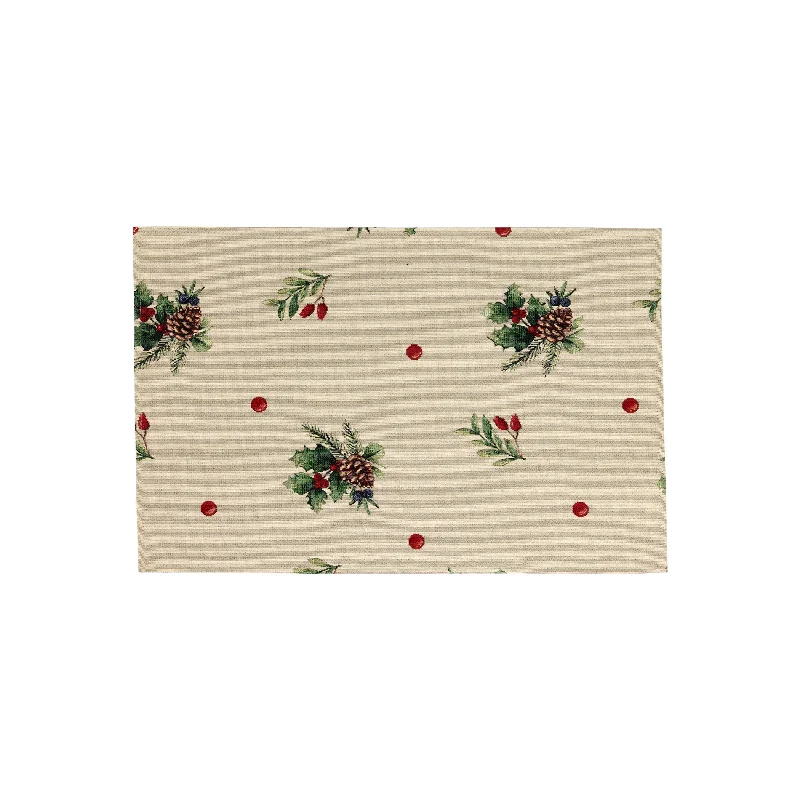 best-home-audio-systems-Tavola Holiday Placemats - Set of 4