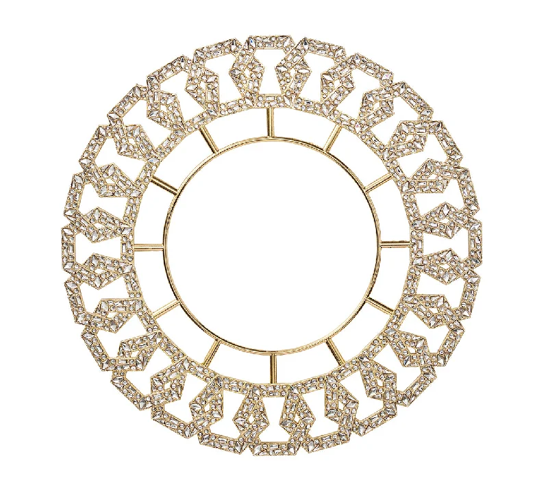 best-home-energy-solutions-Tiara Charger in Gold & Crystal