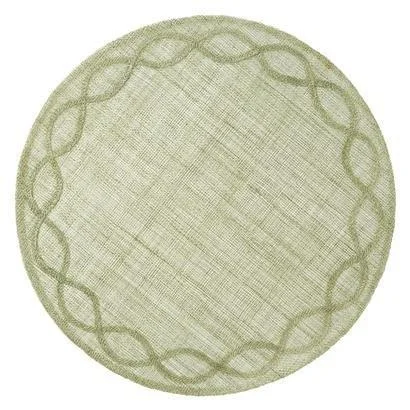 best-budget-mic-reviews-Tuileries Garden Pistachio Placemat Set/4