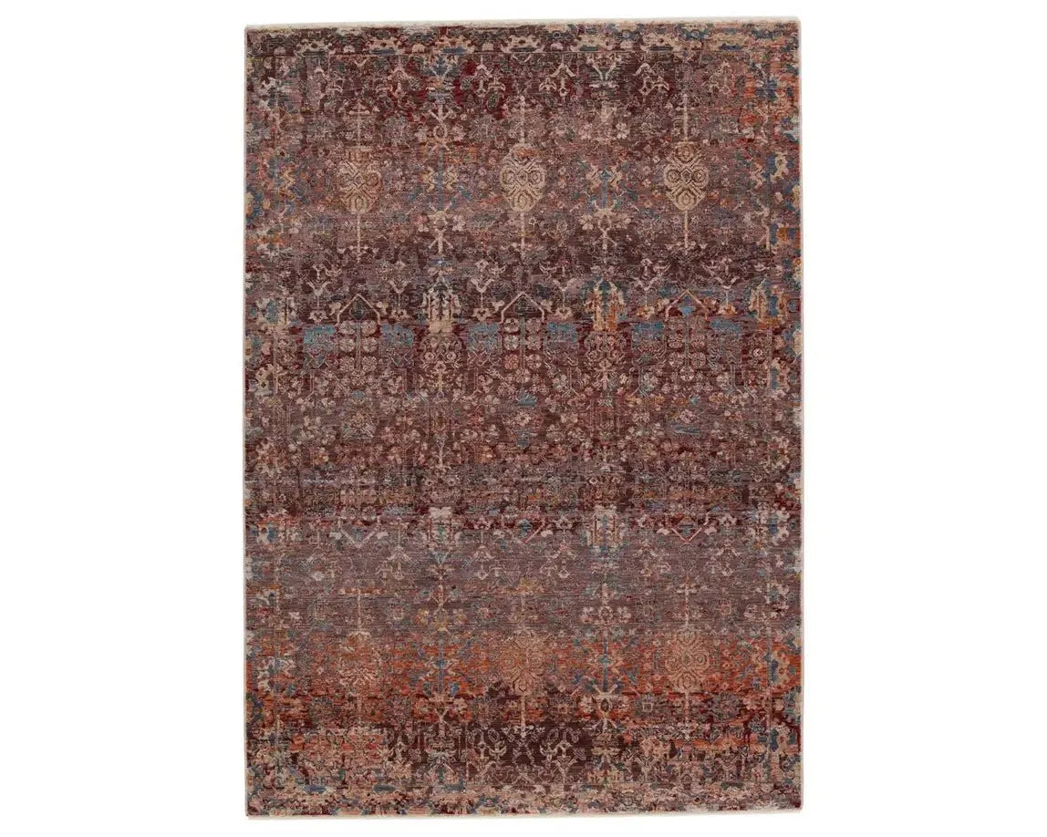 where to buy modern carpets-Valentia VLN18 Maroon/Gold Rug