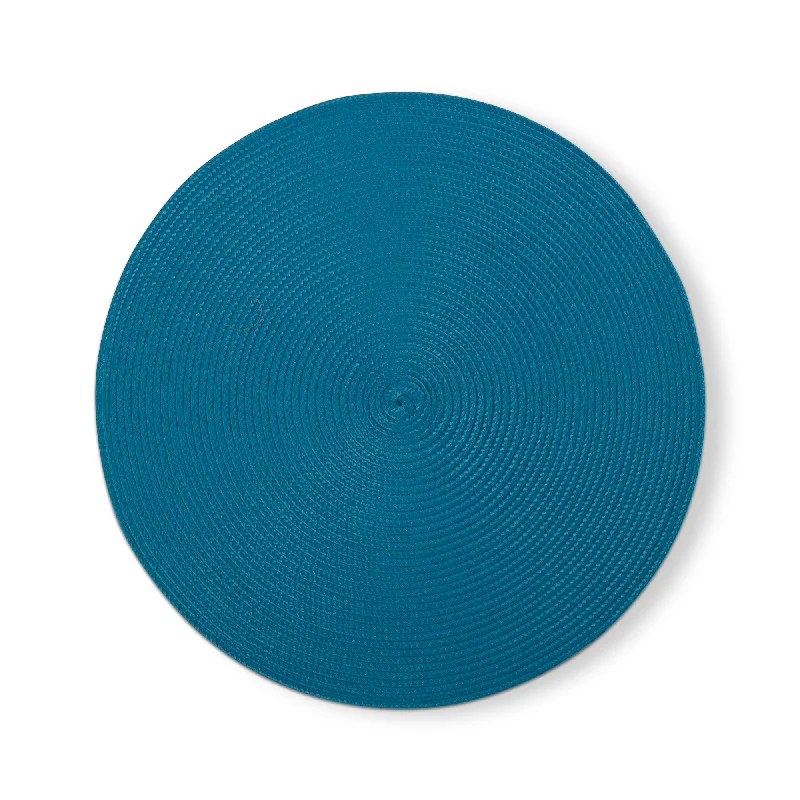 best-home-safety-tips-Woven Aqua Placemats Round (3 sets in stock)