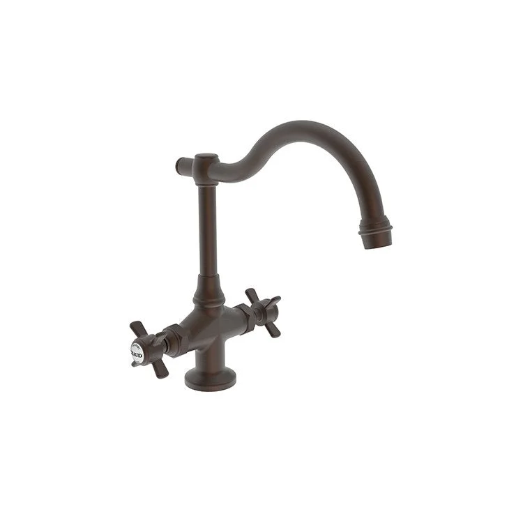 kitchen faucet cyber monday-how to improve public speaking-Bar Faucet Fairfield 2 Cross ADA English Bronze Spout Height 7-5/16 Inch