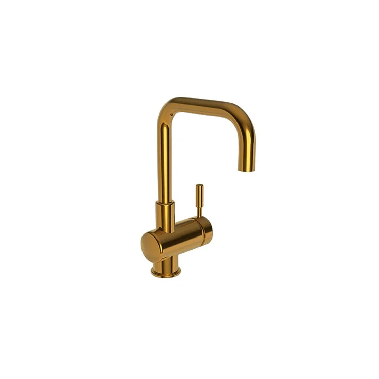 kitchen faucet step-by-step-best email marketing tools-Bar Faucet East Square 1 Lever ADA Satin Bronze PVD Spout Height 7-9/16 Inch