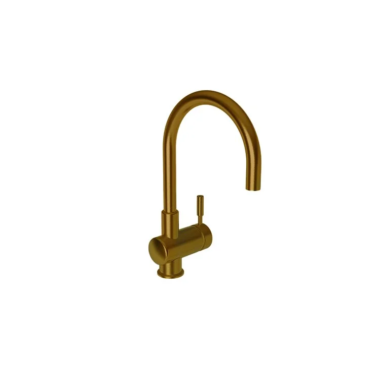 kitchen faucet home depot-best web hosting providers-Bar Faucet East Linear 1 Lever ADA Antique Brass Spout Height 7-9/16 Inch