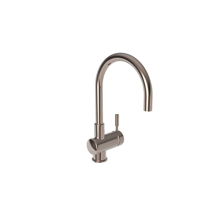 kitchen faucet heavy duty-best home office furniture-Bar Faucet East Linear 1 Lever ADA Antique Nickel Spout Height 7-9/16 Inch