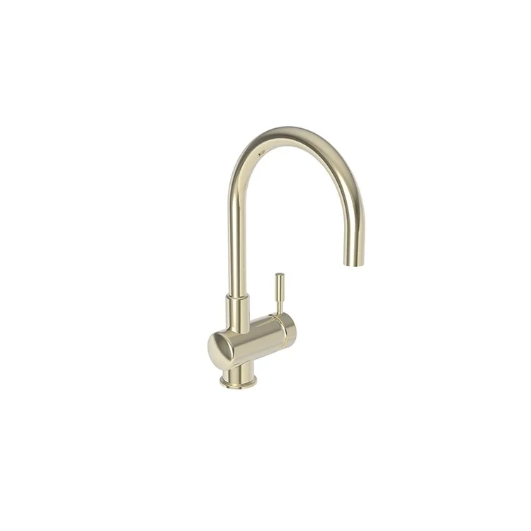 kitchen faucet retrofit-affordable travel insurance plans-Bar Faucet East Linear 1 Lever ADA French Gold PVD Spout Height 7-9/16 Inch