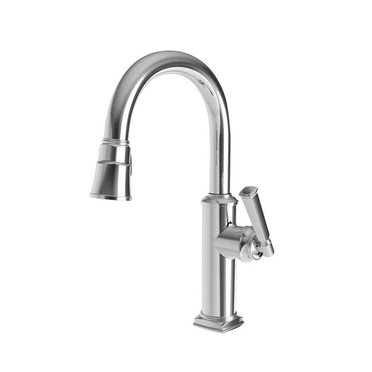 kitchen faucet leaking-affordable vacation destinations 2025-Bar Faucet Zemora 1 Lever ADA Gun Metal Pull Down Swivel Brass Spout Height 8-1/3 Inch 1.8 Gallons per Minute