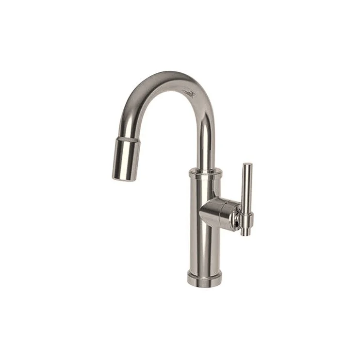 kitchen faucet pH balanced-top pet adoption tips-Bar Faucet Seager 1 Lever ADA Stainless Steel PVD Pull Down Swivel Brass Spout Height 8-2/3 Inch 1.8 Gallons per Minute