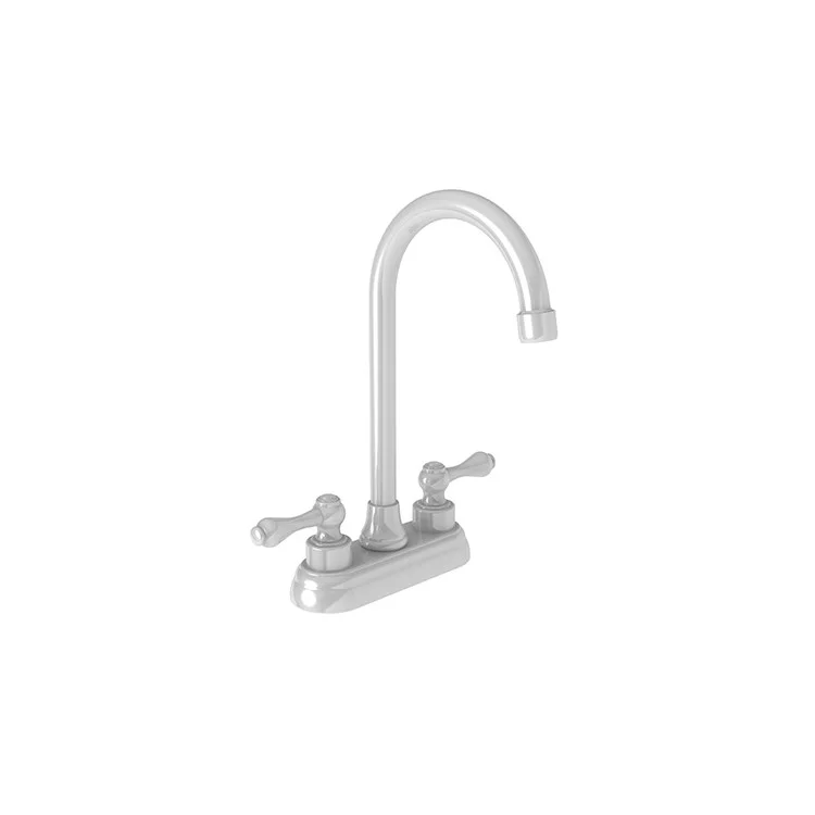 kitchen faucet 10 year warranty-how to improve running speed-Bar Faucet Annabella 4 Inch Spread 2 Lever ADA White Spout Height 7-1/2 Inch