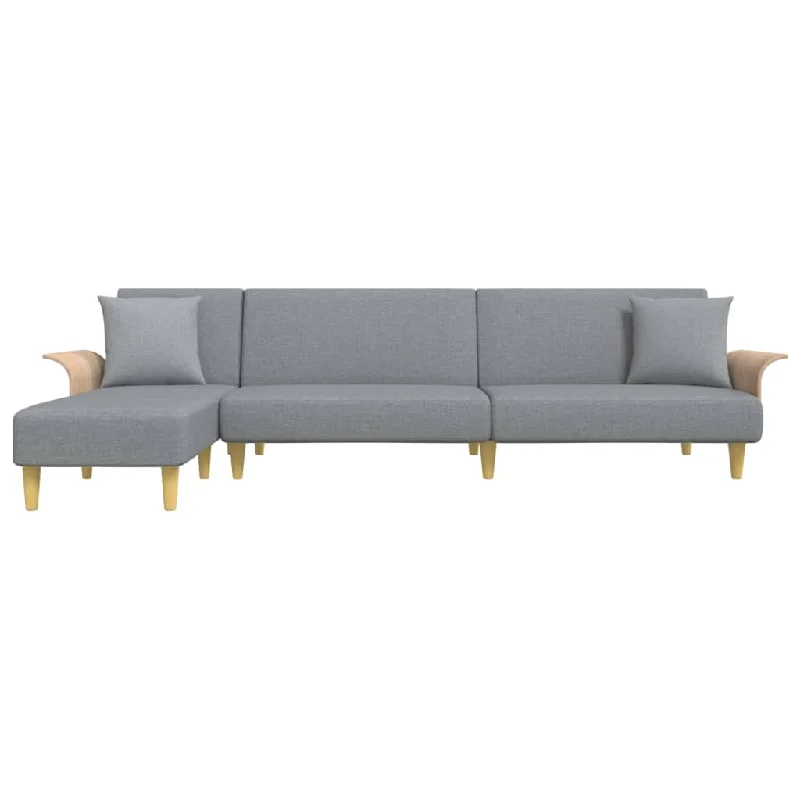 armless reclining sofa-Sofa Bed Sleeper Sofa Settee Pull Out Couch for Living Room Fabric