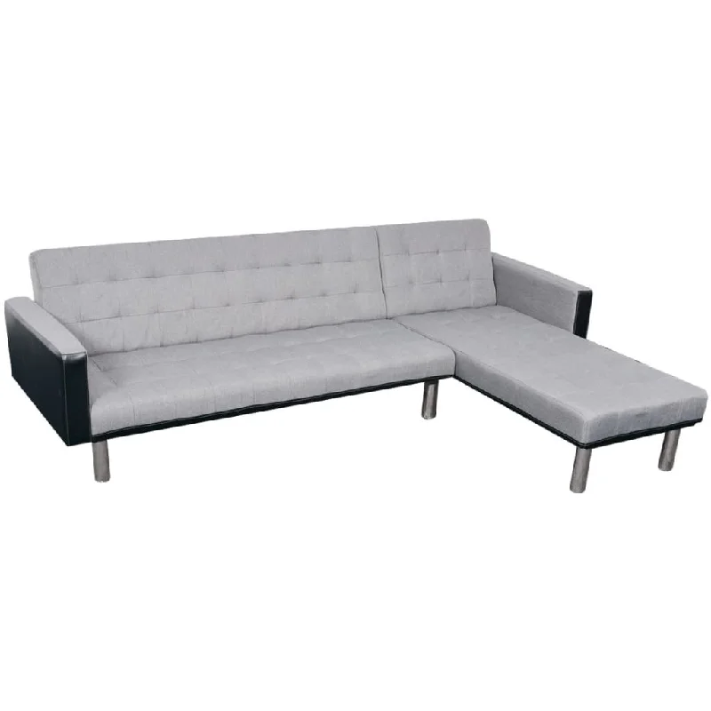 blue sectional sofa-Sofa Bed Convertible Sleeper Sectional Sofa Bed L Shaped Couch Fabric