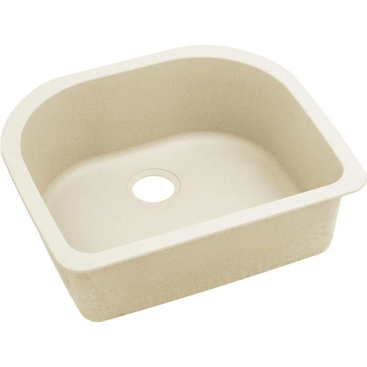 kitchen sink faucet silk-Quartz Luxe 25" Single Bowl Undermount Kitchen Sink