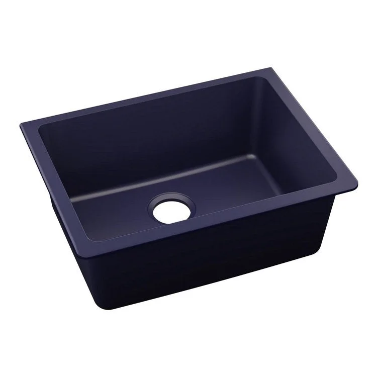 kitchen sink basin cork-Kitchen Sink Quartz Luxe 24.5 x 18.5 Inch Single Bowl Jubilee Undermount