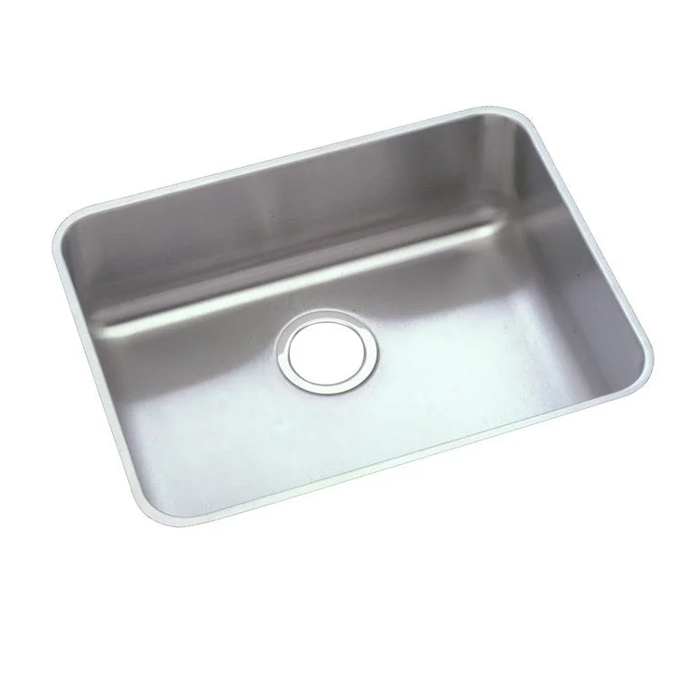 kitchen sink drain resin-Laundry Sink Pursuit 23.5 x 18.25 Inch Single Bowl Lustrous Satin Undermount