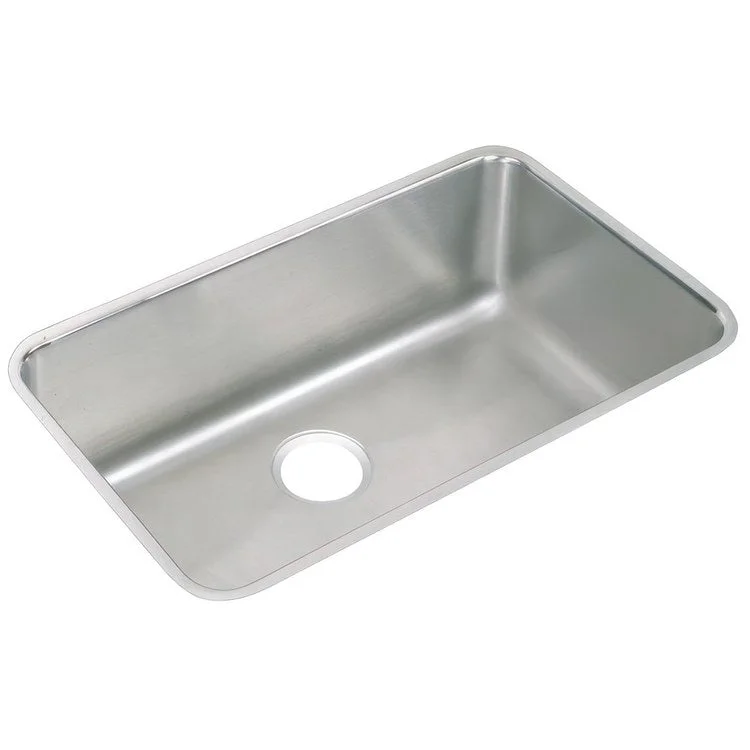 kitchen sink splash guard-Laundry Sink Pursuit 30.5 x 18.5 Inch Single Bowl Lustrous Satin Undermount