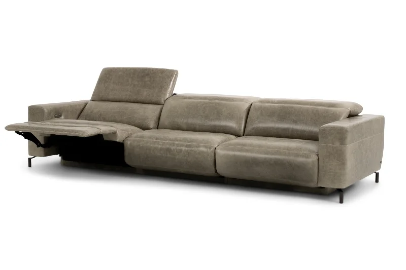 faux leather sofa-Monza Sectional