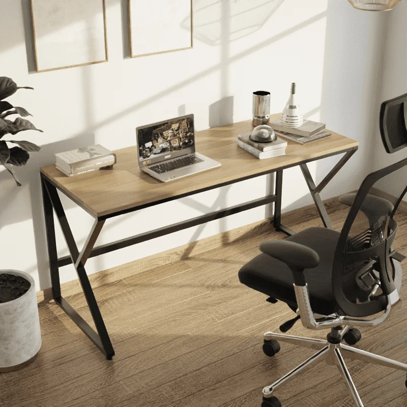 how to install a smoke detector-Alden Study Table in Wenge Colour