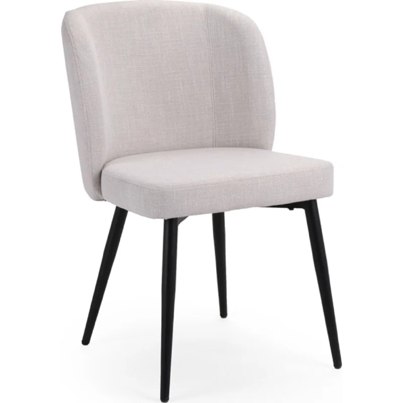 Spanish purple chair-Barclay Side Chair - Light Grey - (102810)