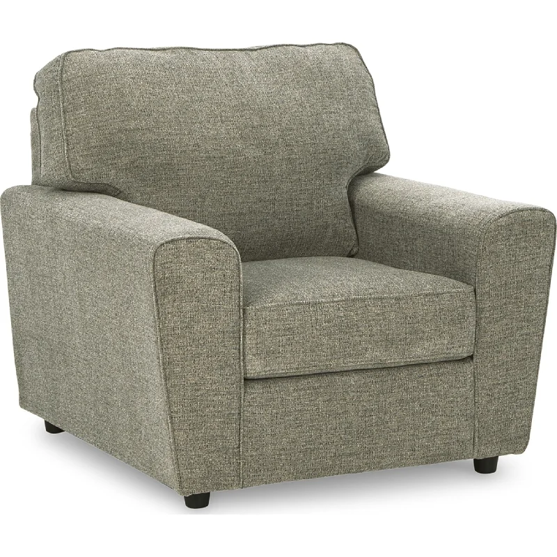 upholstered chair-Cascilla Chair - Pewter