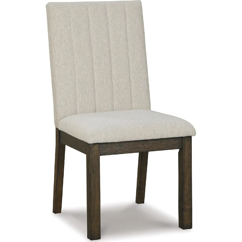 patio chair-Dellbeck Dining Chair - Beige - (D748-01)