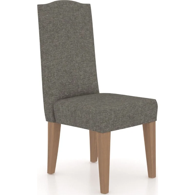 wide-seat chair-Iris Upholstered Side Chair - Pecan Washed - (CNN074037E25MZE)