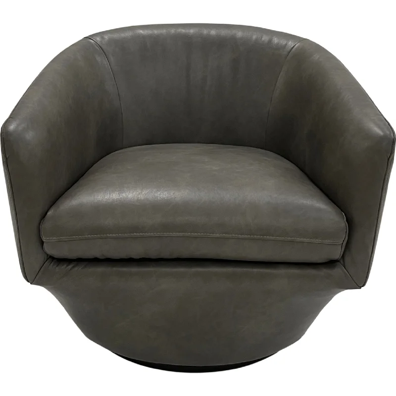 narrow-seat chair-Isabel Accent Chair - Copley Slate