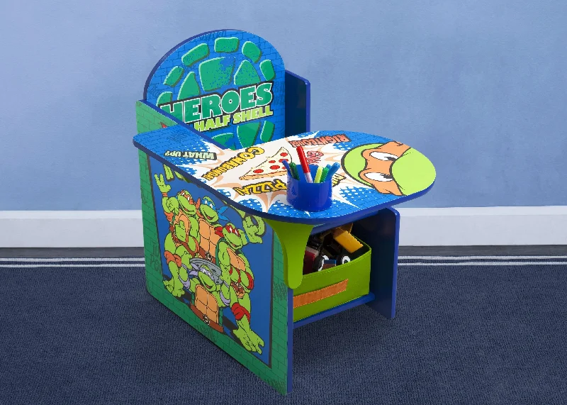 distressed reclaimed chair-Teenage Mutant Ninja Turtles Chair Desk with Storage Bin