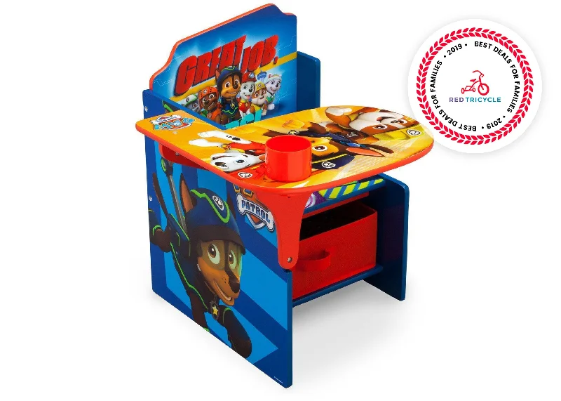 birch-seat fragile chair-PAW Patrol Chair Desk with Storage Bin