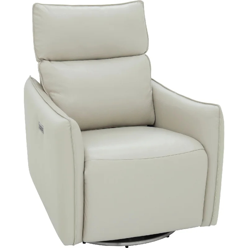 black metal chair-Pescara Power Swivel Chair - Rainier Ivory