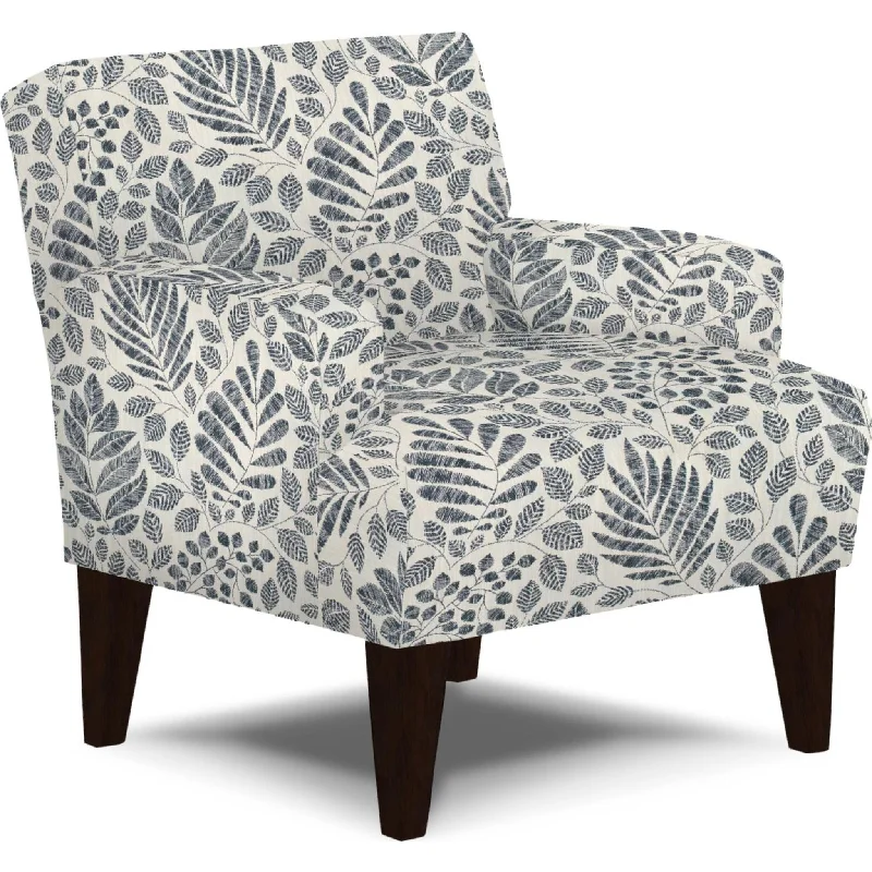 spruce-seat artistic chair-Randi Accent Chair - Denim