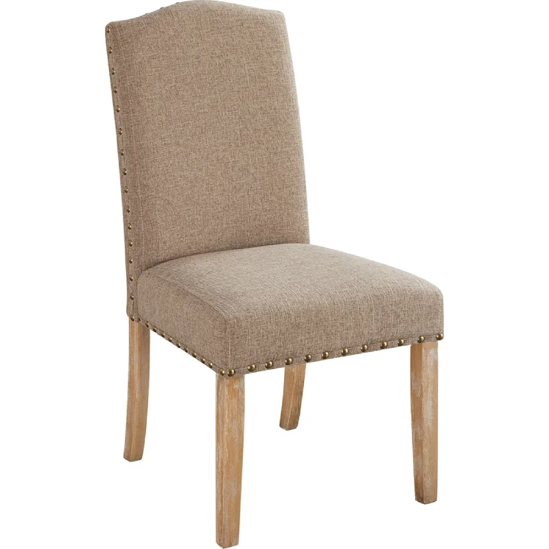 wicker-seat chair-Kodatown Side Chair - Linen - (D718-01)