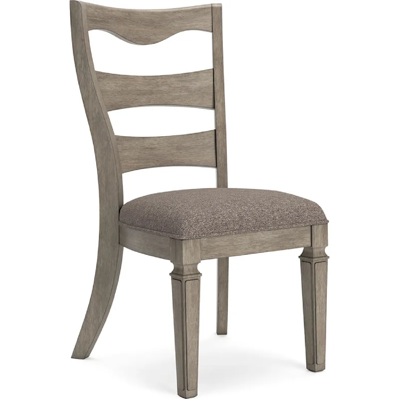 birch chair-Lexorne Side Chair - Gray - (D924-01)