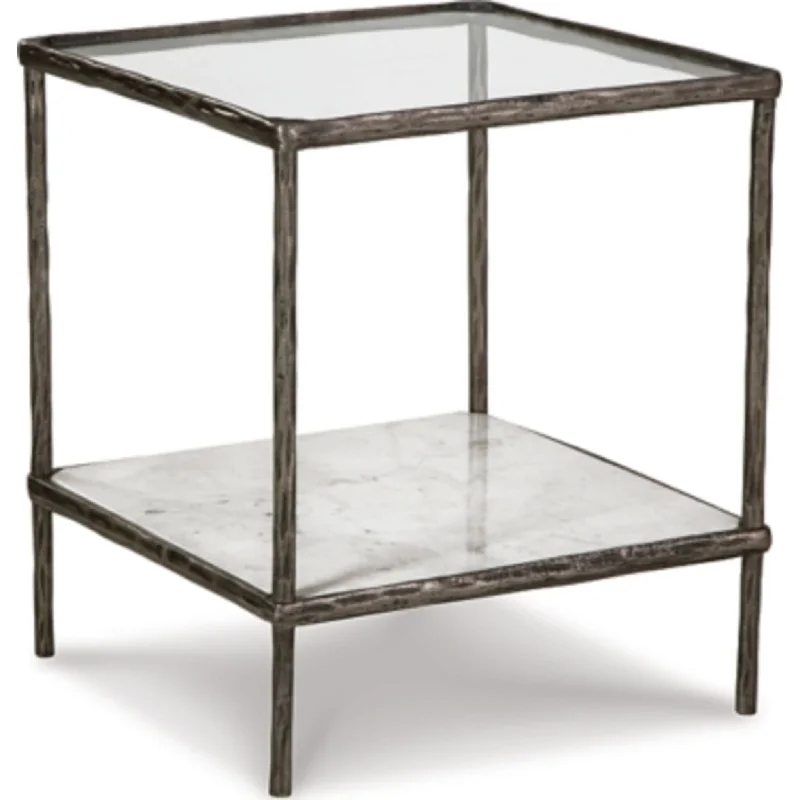 affordable screen protectors for phones-Ryandale Accent Table - Antique Pewter Finish